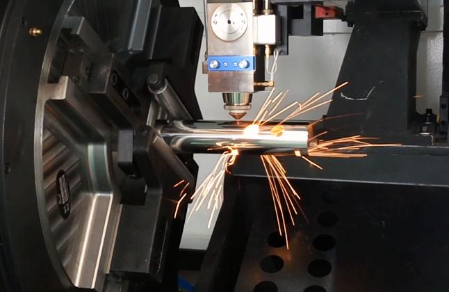 Machine de découpe laser tube en acier métal