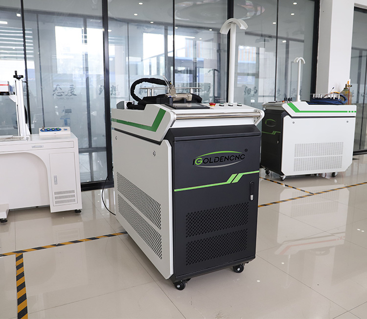 3 pouces de soudage au laser et nettoyage 1000W 