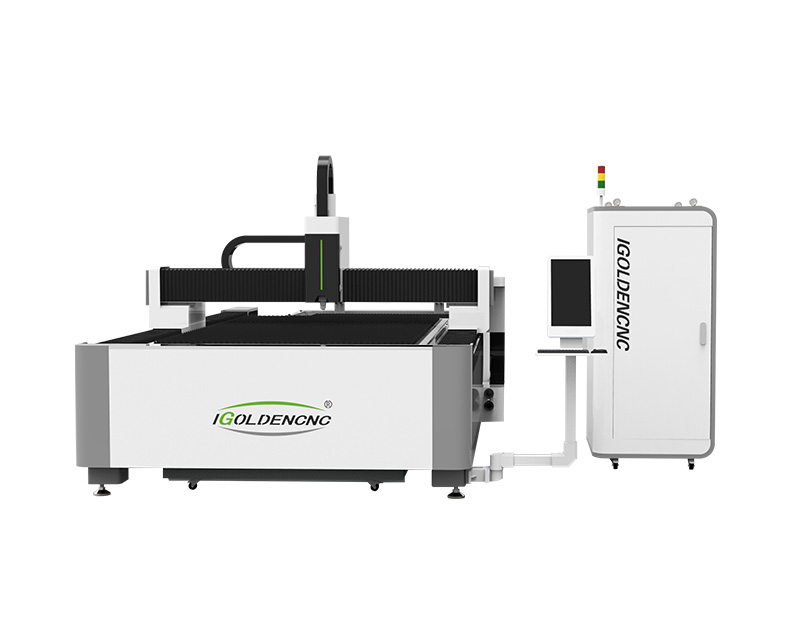 Machine de découpe laser à fibre de laser en métal pour feuille métallique